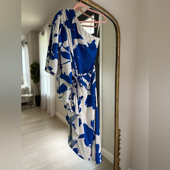 Hutch Satin One-Shoulder Maxi Dress - Picture 7 of 11
